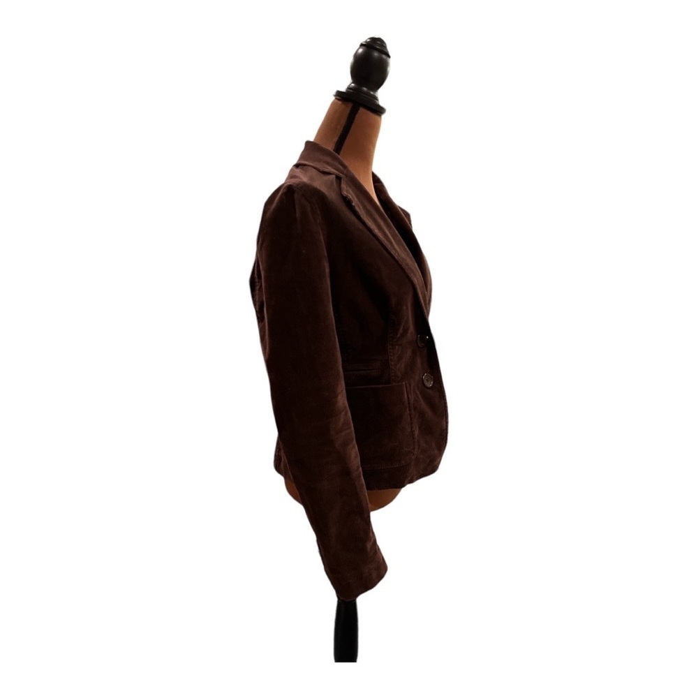 Preloved Express Design Studio Brown Corduroy Bla… - image 3